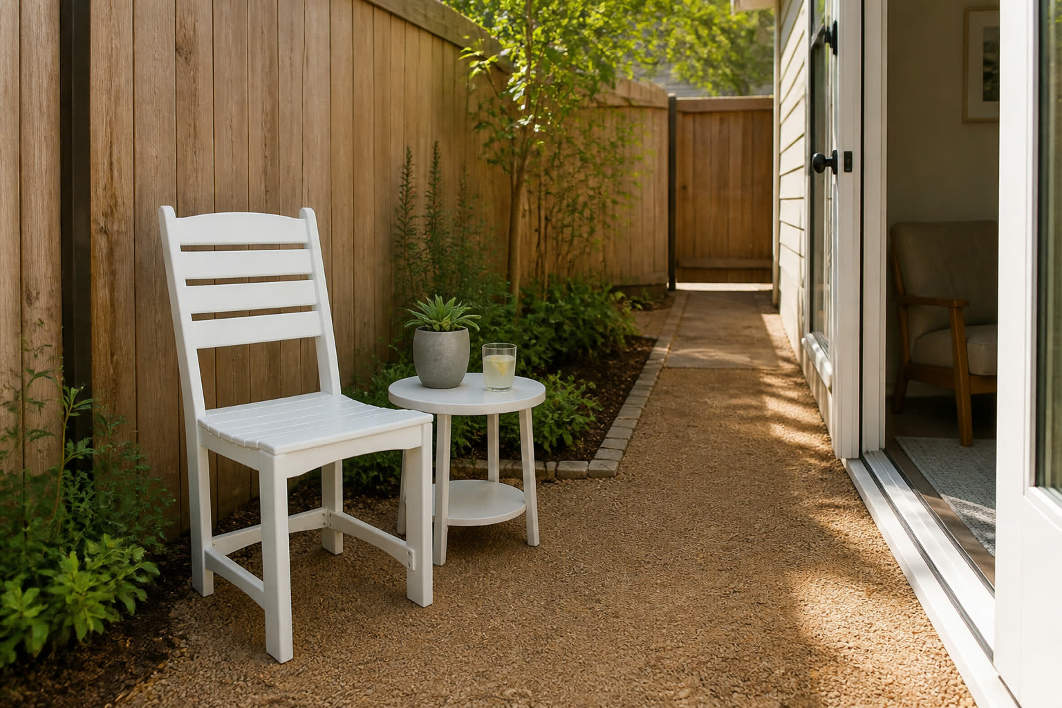 Austin Balcony and Small-Yard Furniture Layouts